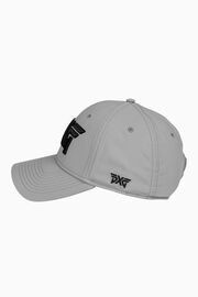 Lightweight Structured Low Crown Curved Bill Cap Gray